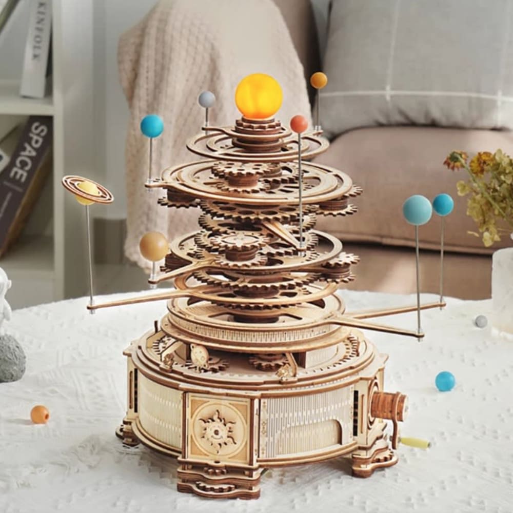 Robotime ROKR 316PCS Mechanical Orrery 3D Puzzle Model Building Kit